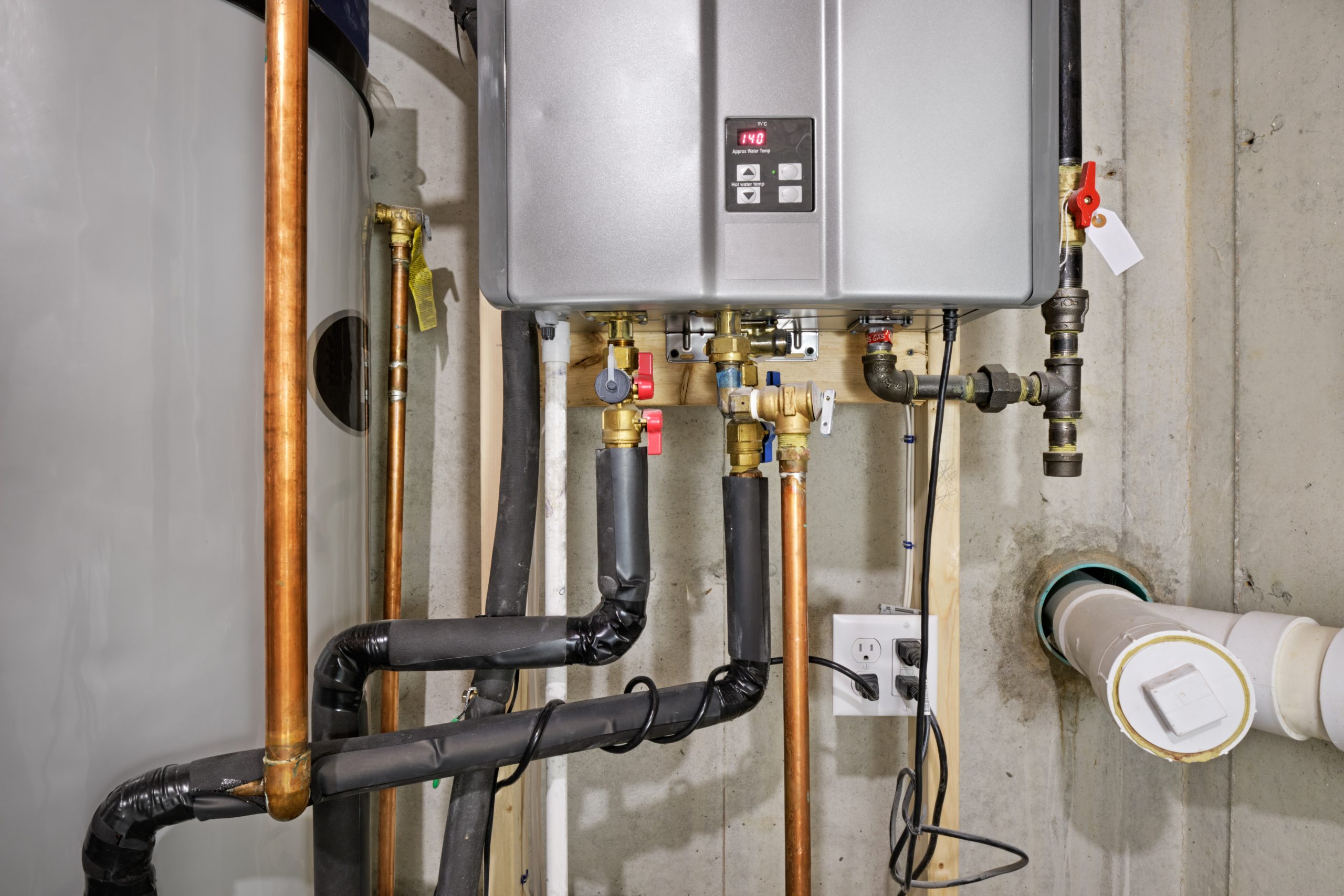 Tankless water heaters