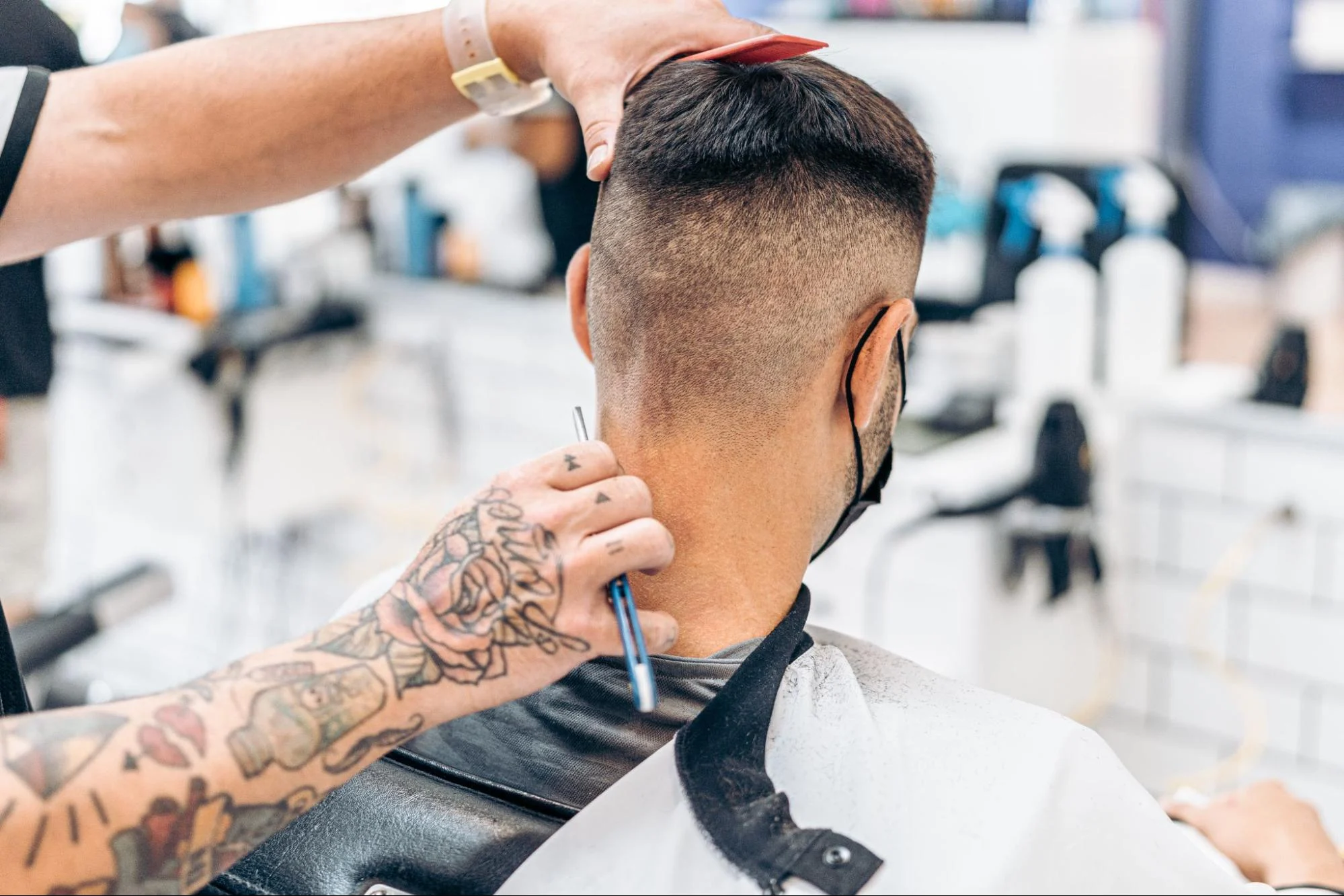 mens hair cut